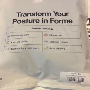 Forme Power+ Sports Bra - Obsidian